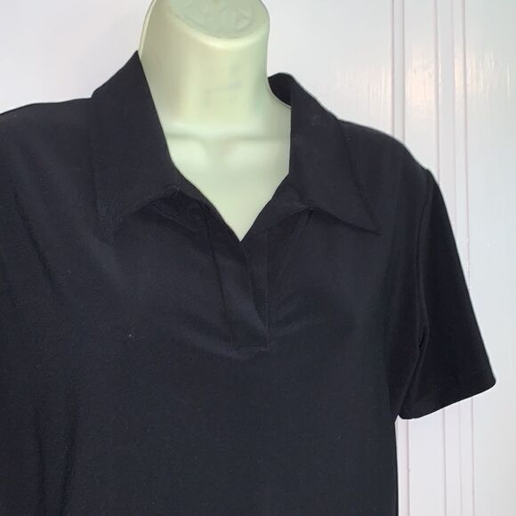 Van Tisse black  short sleeved polo shirt - Picture 4 of 7